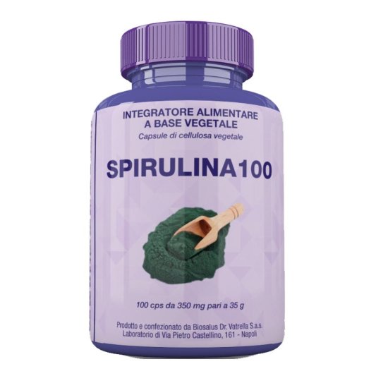 SPIRULINA 100 100 Cps BIOSALUS