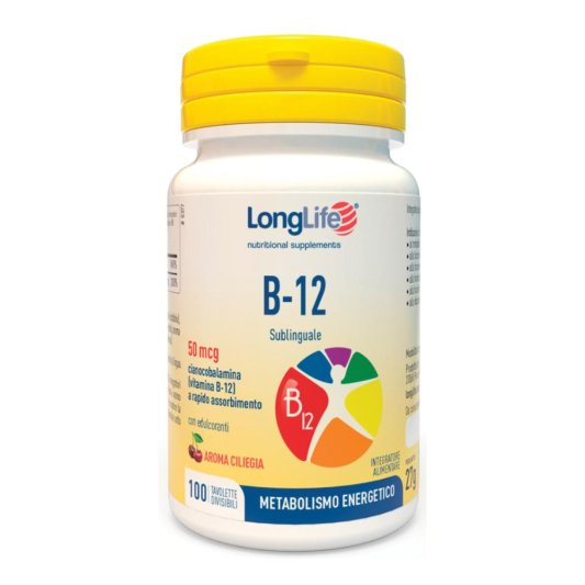 LONGLIFE B12  50mcg 100 Cpr