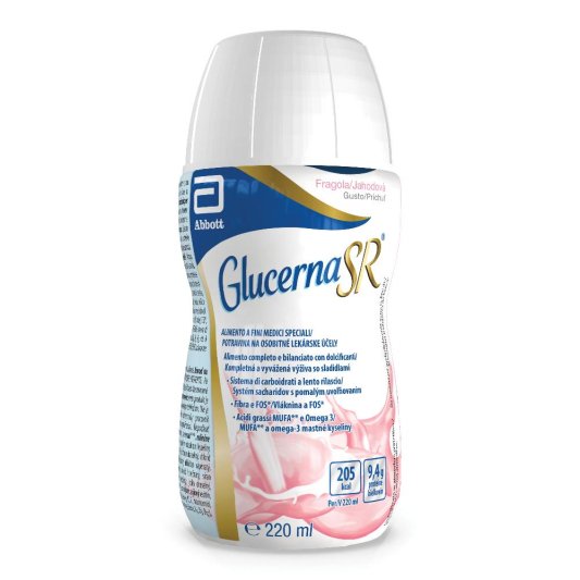 GLUCERNA SR Supp.Fragola 220ml