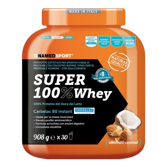 SUPER100%WHEY Coco Almond 908g