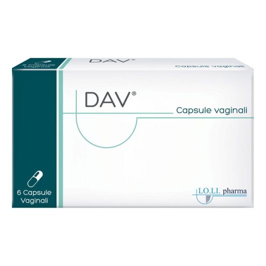 DAV CAPSULE VAGINALI 6PZ