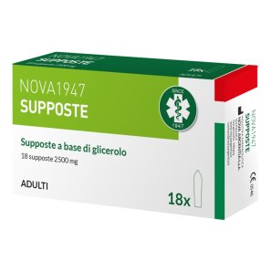 GLICEROLO 18 Supp.Ad.2500mgN.A