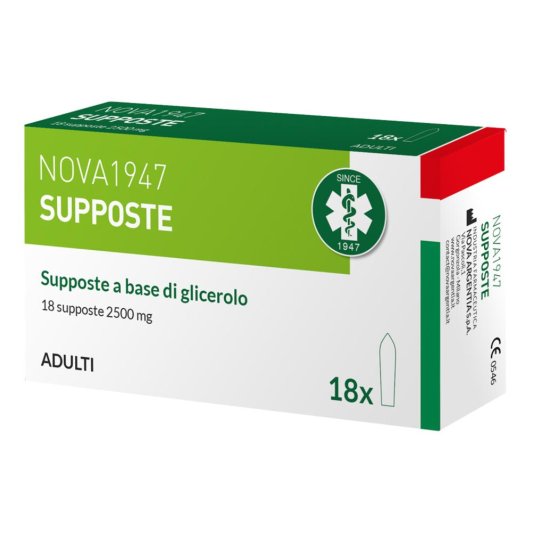 GLICEROLO 18 Supp.Ad.2500mgN.A