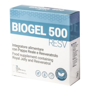 BIOGEL*RESV 500mg 15 Bust.