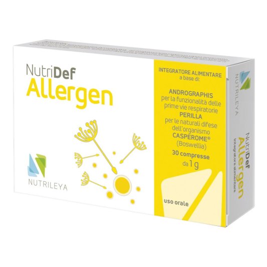 NUTRIDEF ALLERGEN 30CPR