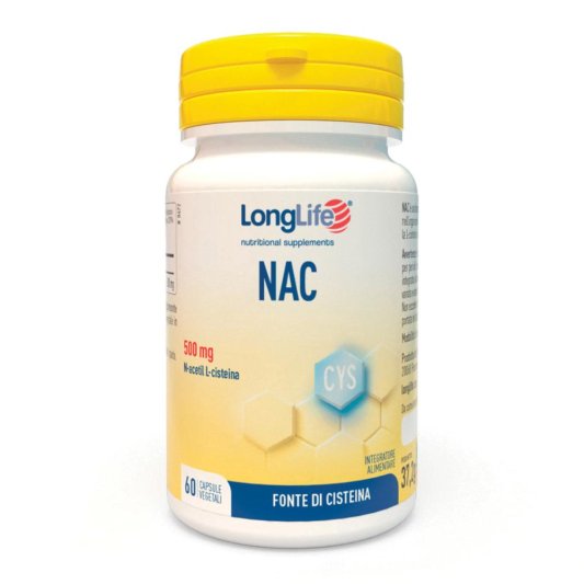 LONGLIFE NAC 60 Cps 500mg