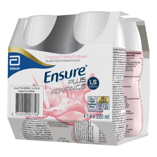 ENSURE Plus-Adv.Fragola4x220ml