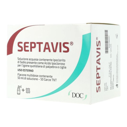SEPTAVIS 50ML+50 GARZE TNT STE