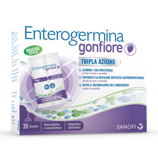 ENTEROGERMINA GONFIORE 20 BUSTINE