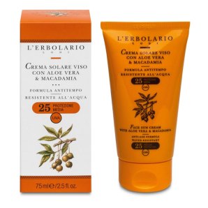 CREMA SOLARE ALOE&MACAD SPF25