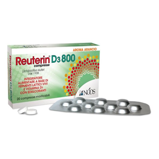 REUTERIN D3 800 IMMUNO 20CPR