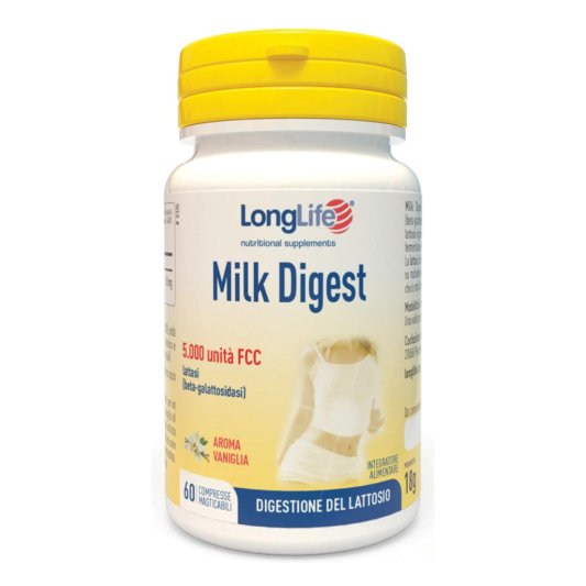 LONGLIFE MILK DIGEST 60 Cpr