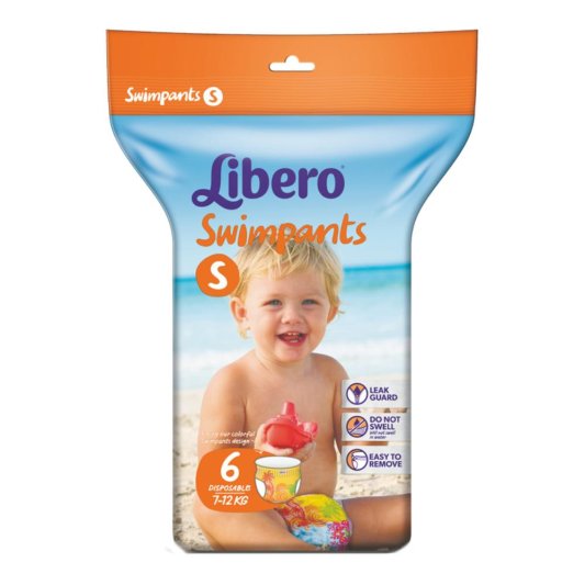 LIBERO Swimpants  7-12Kg S 6pz