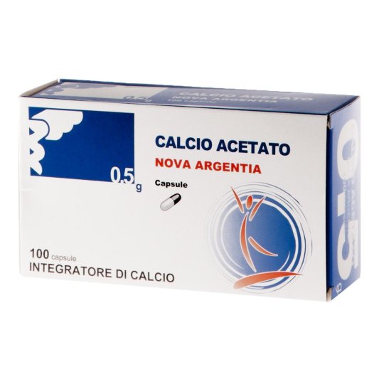 CALCIO Acet.100Cps 500mg N.A.