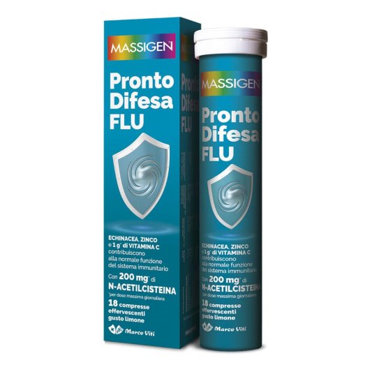 MASSIGEN Pronto Dif.Flu 18Cpr MASSIGEN Pronto Dif.Flu 18Cpr
