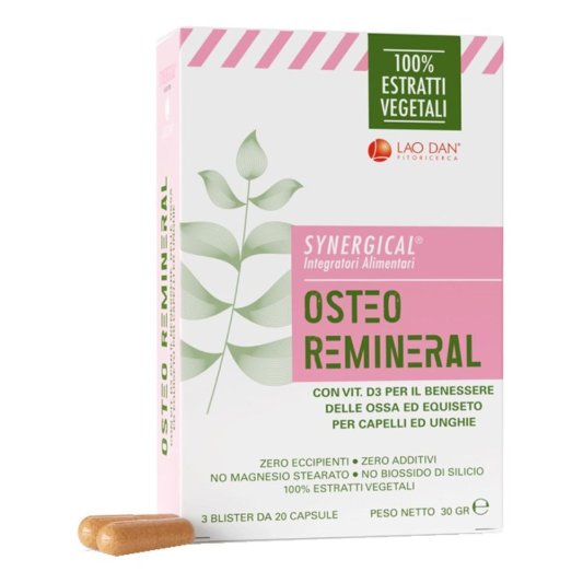 OSTEO REMINERAL 60Cps