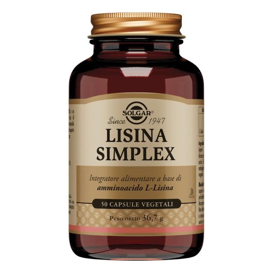 LISINA SIMPLEX 50 Cps SOLGAR