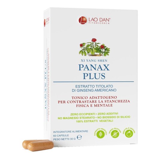 PANAX PLUS GINSENG AMER 60CPR