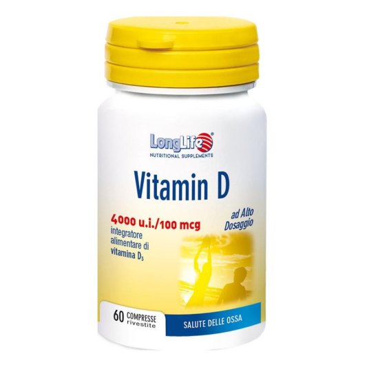 LONGLIFE VIT*D 4000UI 60 Cpr