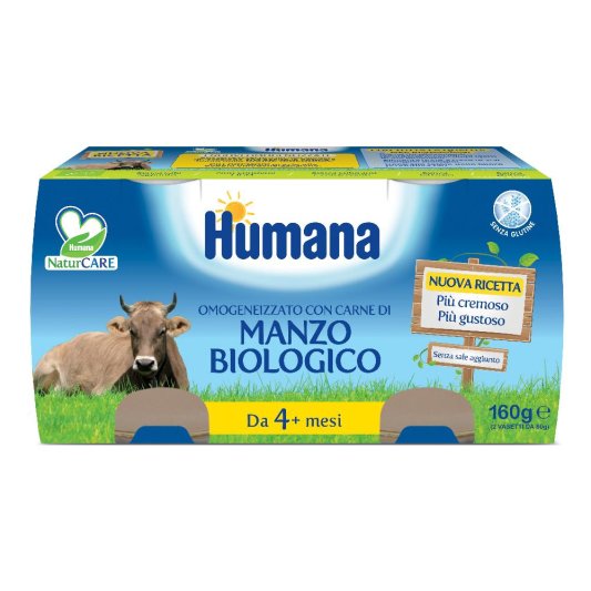 OMO HUMANA Manzo 2x80g