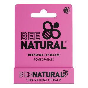 BEE NATURAL LIP BALM POMEGRANA