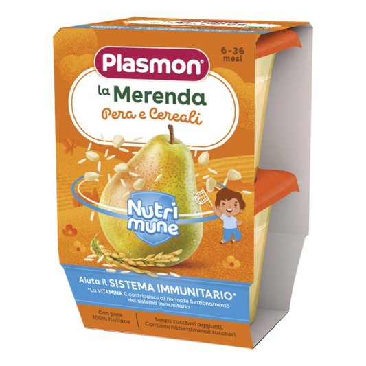 PLASMON Mer.Pera/Cer.2x120g