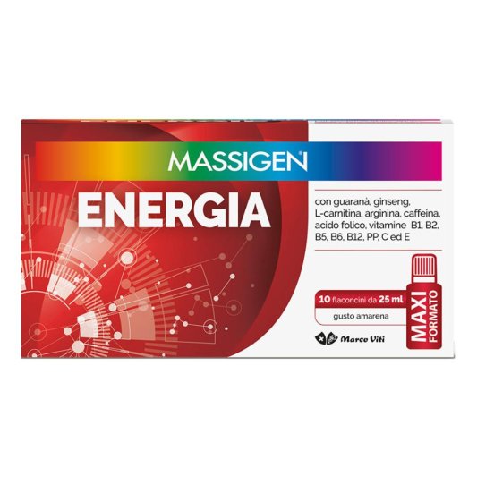 MASSIGEN ENERGIA 10fl.25ml