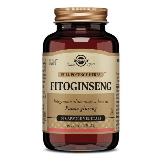 FITOGINSENG 50 Cps Veg.SOLGAR