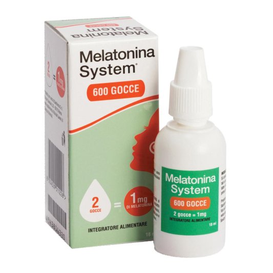 MELATONINA SYSTEM 600 GTT 18ML