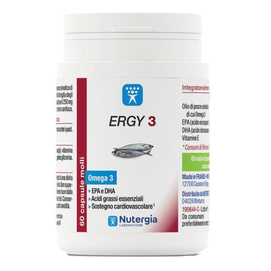 ERGY 3 Omega3 60 Cps