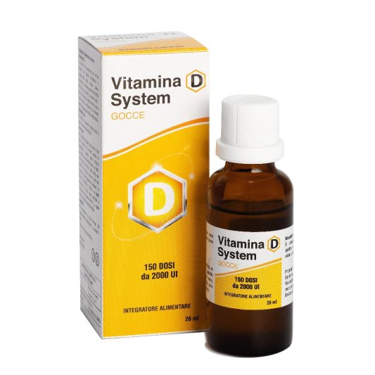 VITAMINA D SYSTEM GTT 26ML VITAMINA D SYSTEM GTT 26ML