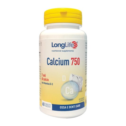 LONGLIFE CALCIUM 750mg 60 Tav.