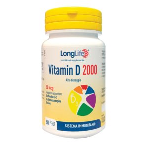 LONGLIFE VIT*D 2000UI 60 Perle