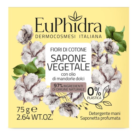 EUPHIDRA SAPONETTA VEG FIORI COT