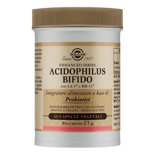 ACIDOPHILUS BIFIDO 60 Cps SOLG