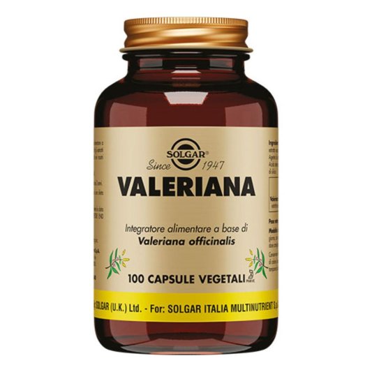 VALERIANA 100 Cps Veg.SOLGAR