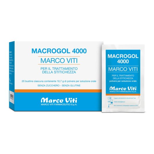 MACROGOL 4000 20 Buste