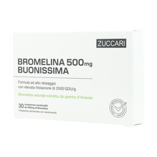 BROMELINA 500 BUONISSIMA 30Cpr BROMELINA 500 BUONISSIMA 30Cpr