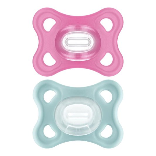 MAM COMFORT 3-12M SIL FEMM 2PZ