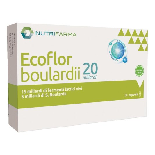 ECOFLOR BOULARDII 20MLD 20CPS ECOFLOR BOULARDII 20MLD 20CPS