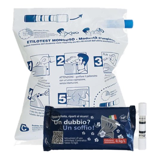 ETILOTEST 0,5 Flowpack