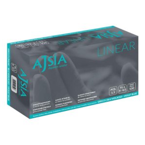 AJSIA Guanti NITRILE L 100pz