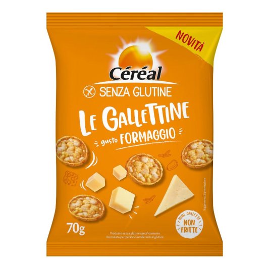 CEREAL Gallettine Formaggio70g CEREAL Gallettine Formaggio70g