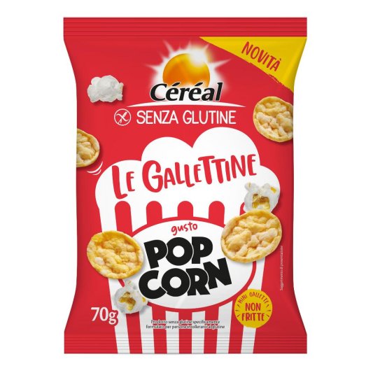 CEREAL Gallettine Pop-Corn 70g CEREAL Gallettine Pop-Corn 70g