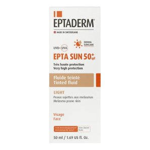 EPTA SUN SPF50+ COLOR CH 50ML