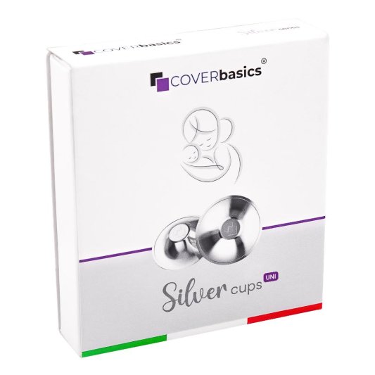 COVERBASICS Silver Cups 2pz COVERBASICS Silver Cups 2pz