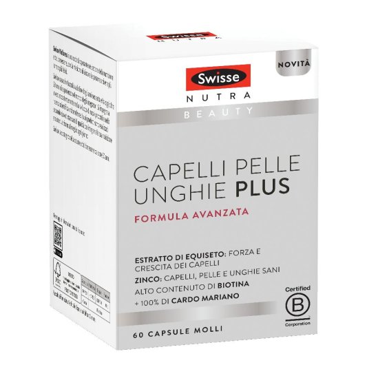 SWISSE CAPELLI P UN PLUS 60CPS SWISSE CAPELLI P UN PLUS 60CPS