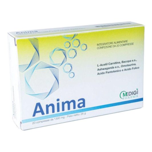 ANIMA CITICOLINA 20 Cpr 1300mg