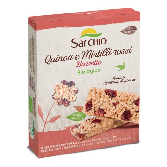 SARCHIO Snack Quinoa/Mirt.80g