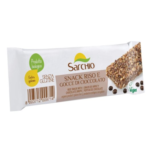 SARCHIO Snack Riso/Ciocc.80g